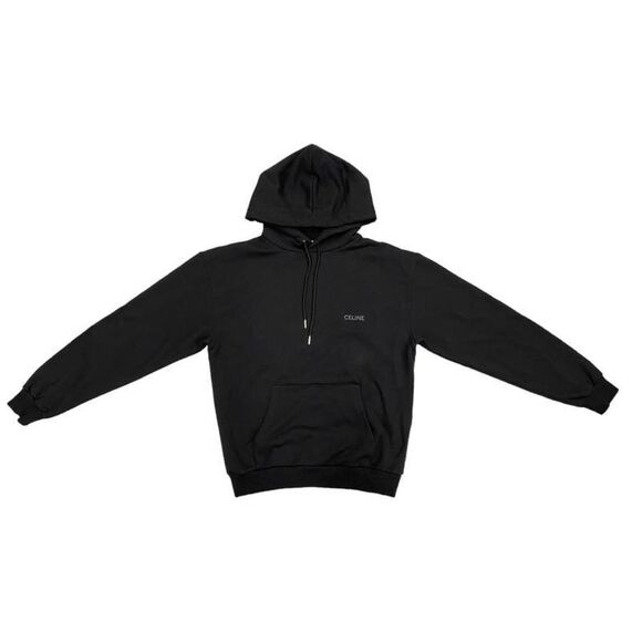 Celine Sweatshirt Studded Embroidered Loose Fit Hoodie 2y961670q Size M Logo